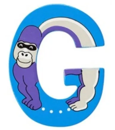 Diploma Receive SelfControl Improve Lanka Kade Wooden Animal Letter G