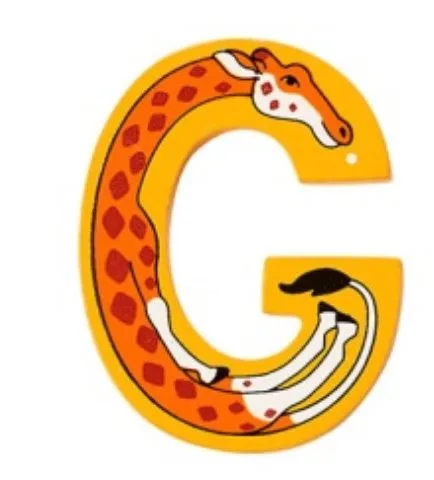 Belief Structure Fish Tank Lanka Kade Wooden Animal Letter G