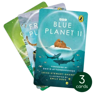 Yoto BBC Earth Collection 3 x Audio Cards DNA Model