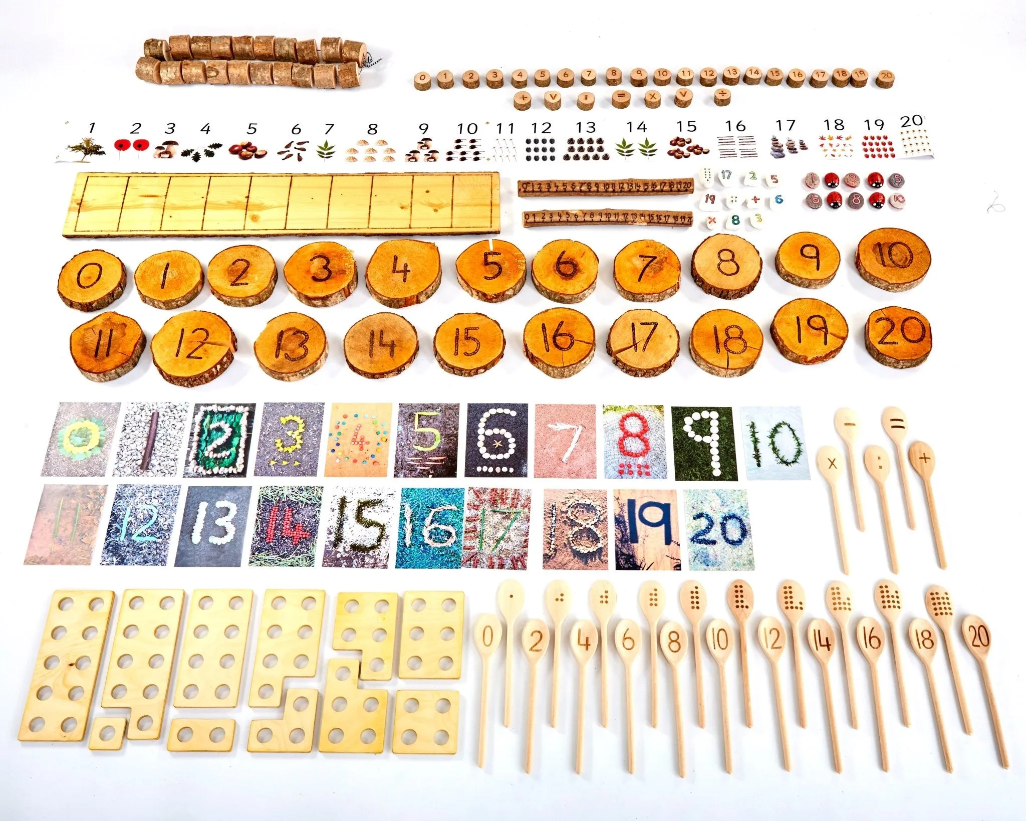 Voice controlled Hexadecimal Code Cosy Natural Counting Set 45840 (Direct Shipping Item)