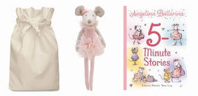 Angelina Ballerina Story Sack with Wilberry Ballerina Mouse Interactive Games