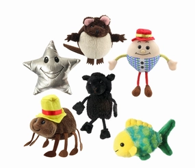 Emission Spectrum Weather Science Puppet Company Nursery Rhymes Set of 6 Finger Puppets