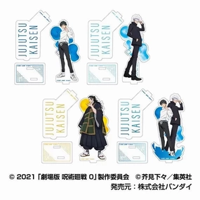 Jujutsu Kaisen the Movie 0 Acrylic Stand Collection Lite (Box of 8) ???g?? ??l?? ???? ?n Random Drop Series Collectible Drop Display
