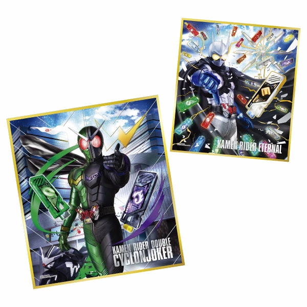 Exclusive Pack Series KAMEN RIDER HIGH-QUALITY PAPERBOARD ART SELECTION FEAT. KAMEN RIDER W ????? (box of 10 packs)