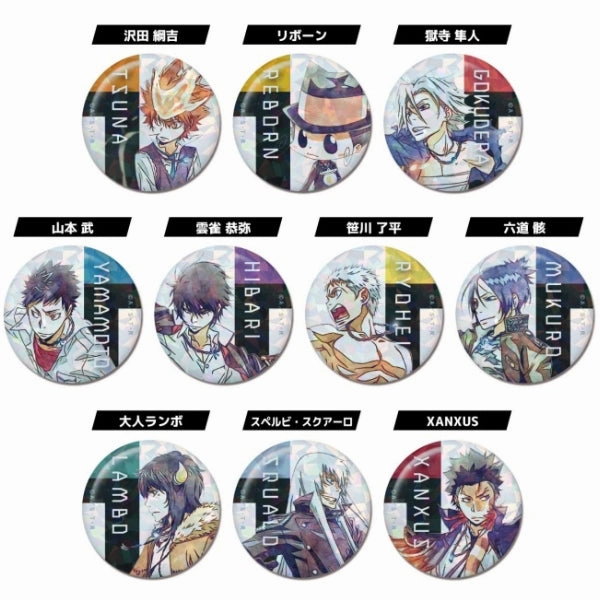 Katekyo Hitman Reborn! Kiratto Can Badge Letter Collection (pack of 10) ???? ???? Limited Collectible Release Exclusive Pack Release