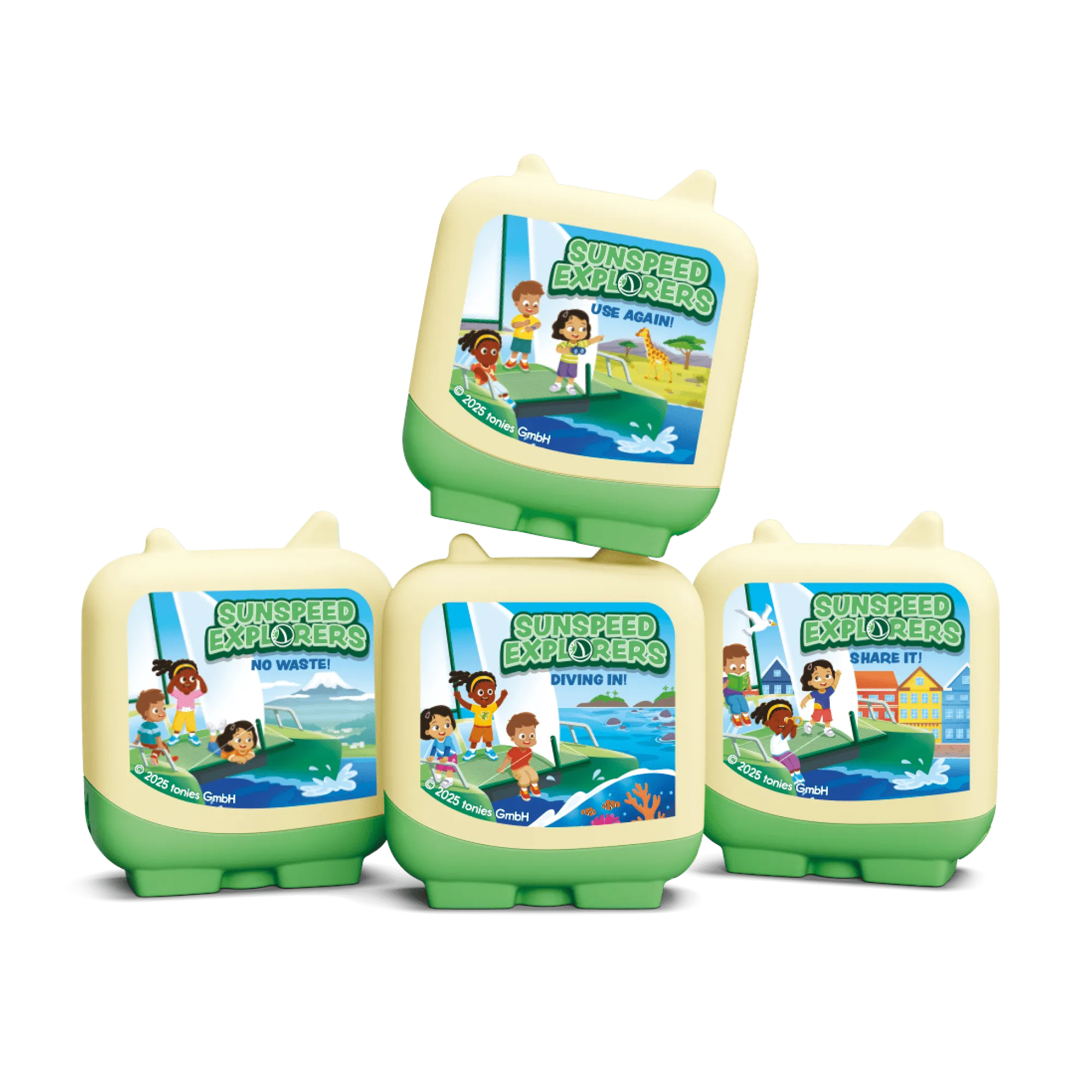 The Sunspeed Explorers - Clever Tonie Set Integrity Keep Perspective Develop