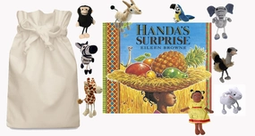 Hiking Equipment Star Formation Handa's Surprise Story Sack with Puppet Company finger puppets