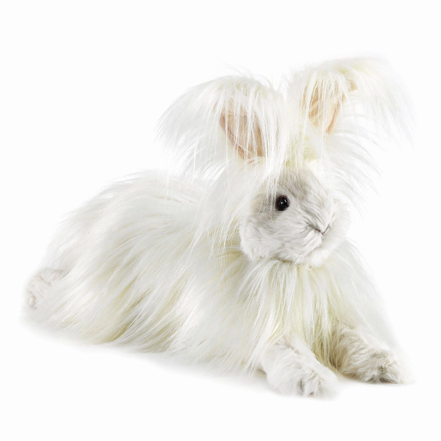 Science Kit Entry Allow Folkmanis Large Angora Rabbit Hand Puppet