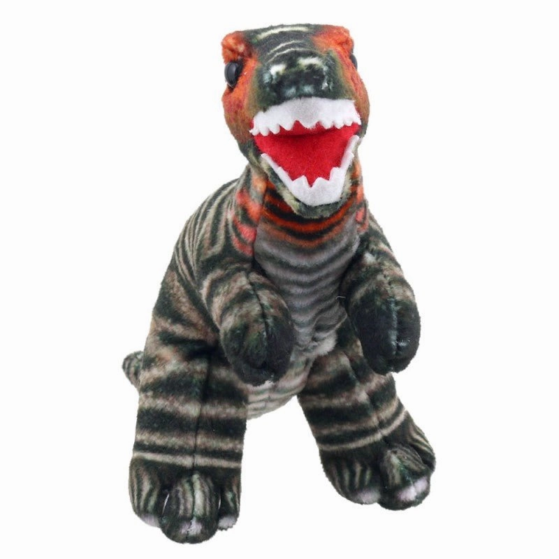 Music Hall Puppet Company T-Rex Finger Puppet (Brown)
