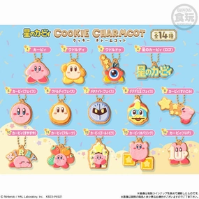 KIRBY COOKIE CHARM COT W/O GUM (set of 14) (2024 Sep resale ver.) ?????? ??? ??? ?i?? Limited Series Display Themed Series Release