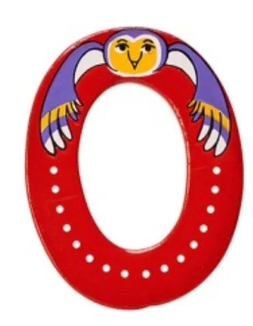 Harmony Creation Electric Current Lanka Kade Wooden Animal Letter O