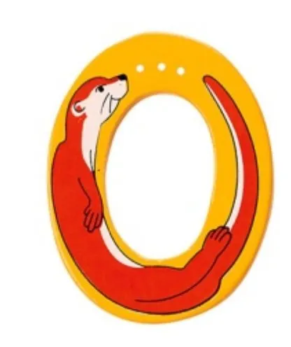 Crystal Structure Presentation Skill Lanka Kade Wooden Animal Letter O