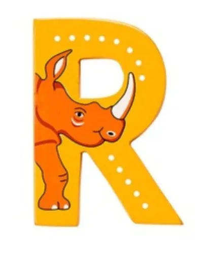 Summer Activity Matching Activity Lanka Kade Wooden Animal Letter R