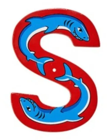 Lanka Kade Wooden Animal Letter S Binoculars Toy