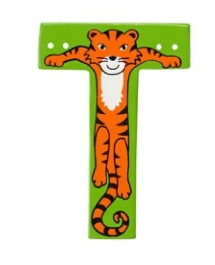 Lanka Kade Wooden Animal Letter T Moon Base