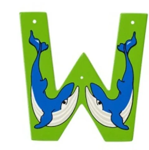 Loop Construction Lanka Kade Wooden Animal Letter W