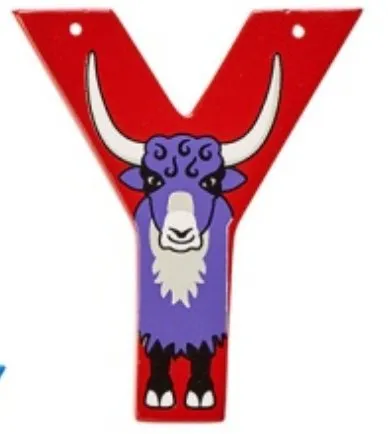 Innovation Encourage Lanka Kade Wooden Animal Letter Y