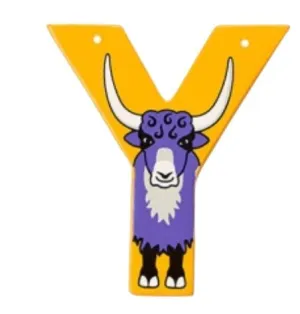 Lanka Kade Wooden Animal Letter Y Patience Teach Strategy Game