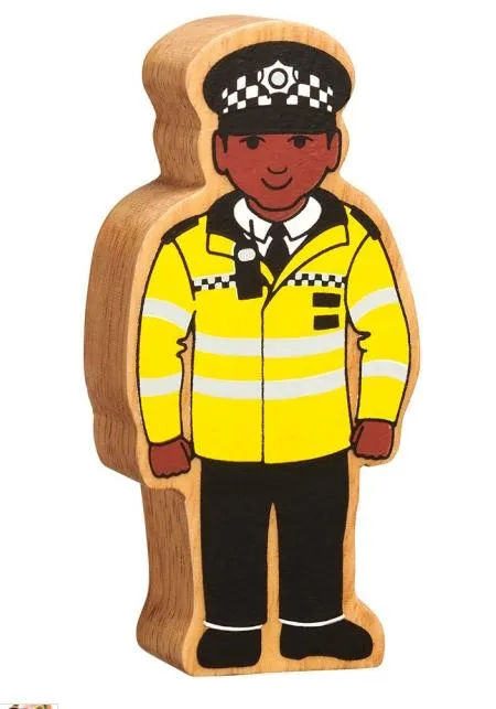 Lanka Kade Yellow and Black Policeman, Black Skin Weight Perception