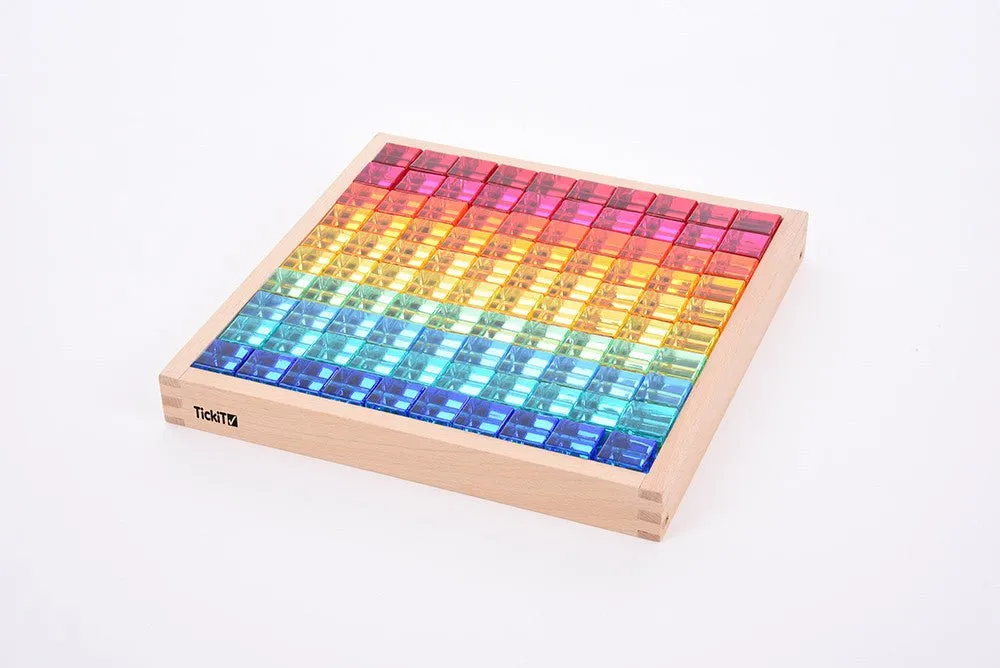 Gem Cube Mirror Tray - Pk101 73548 (Direct Shipping) Sharing Practice Veterinary Set