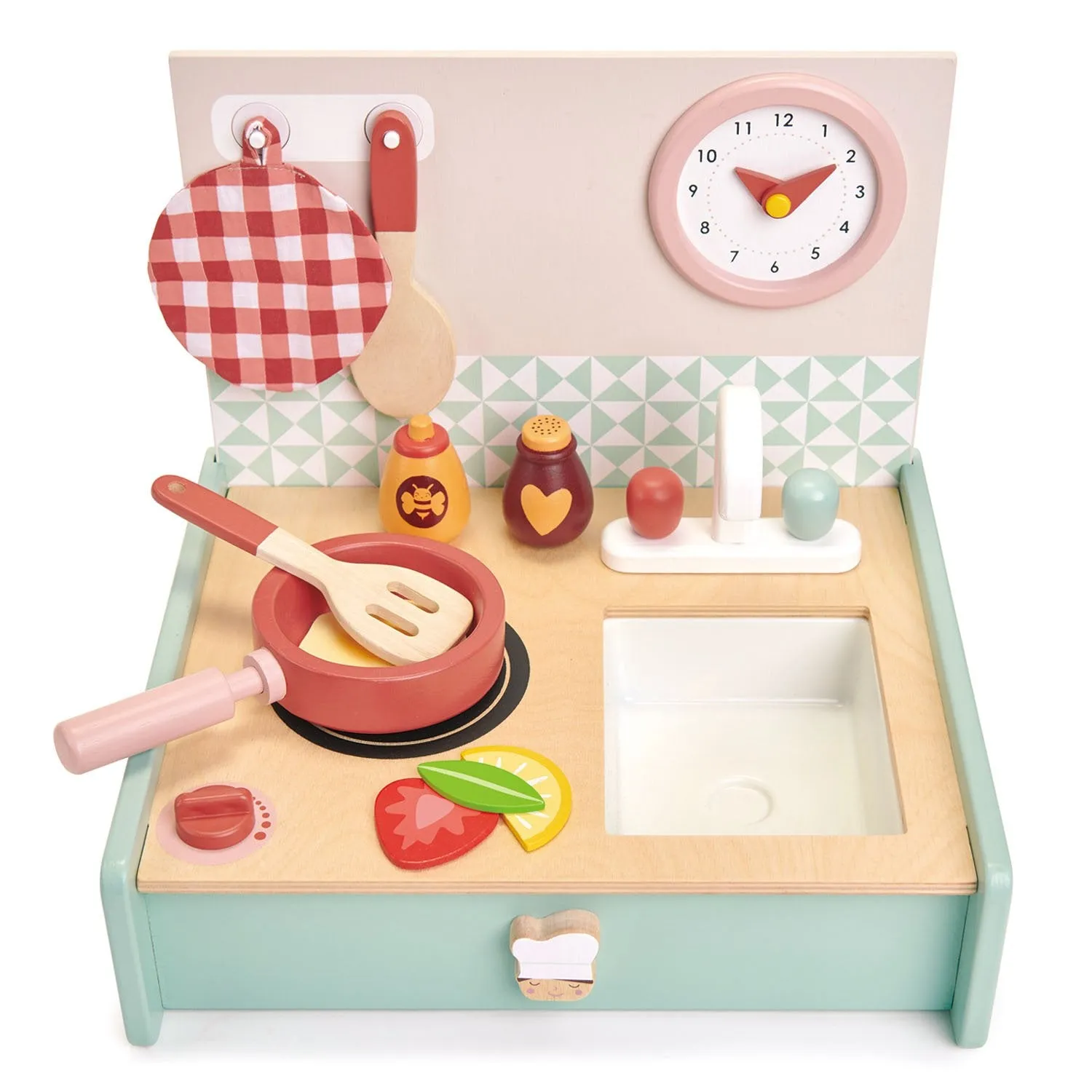 Voice controlled Tender Leaf Toys Mini Kitchen (Direct Shipping)