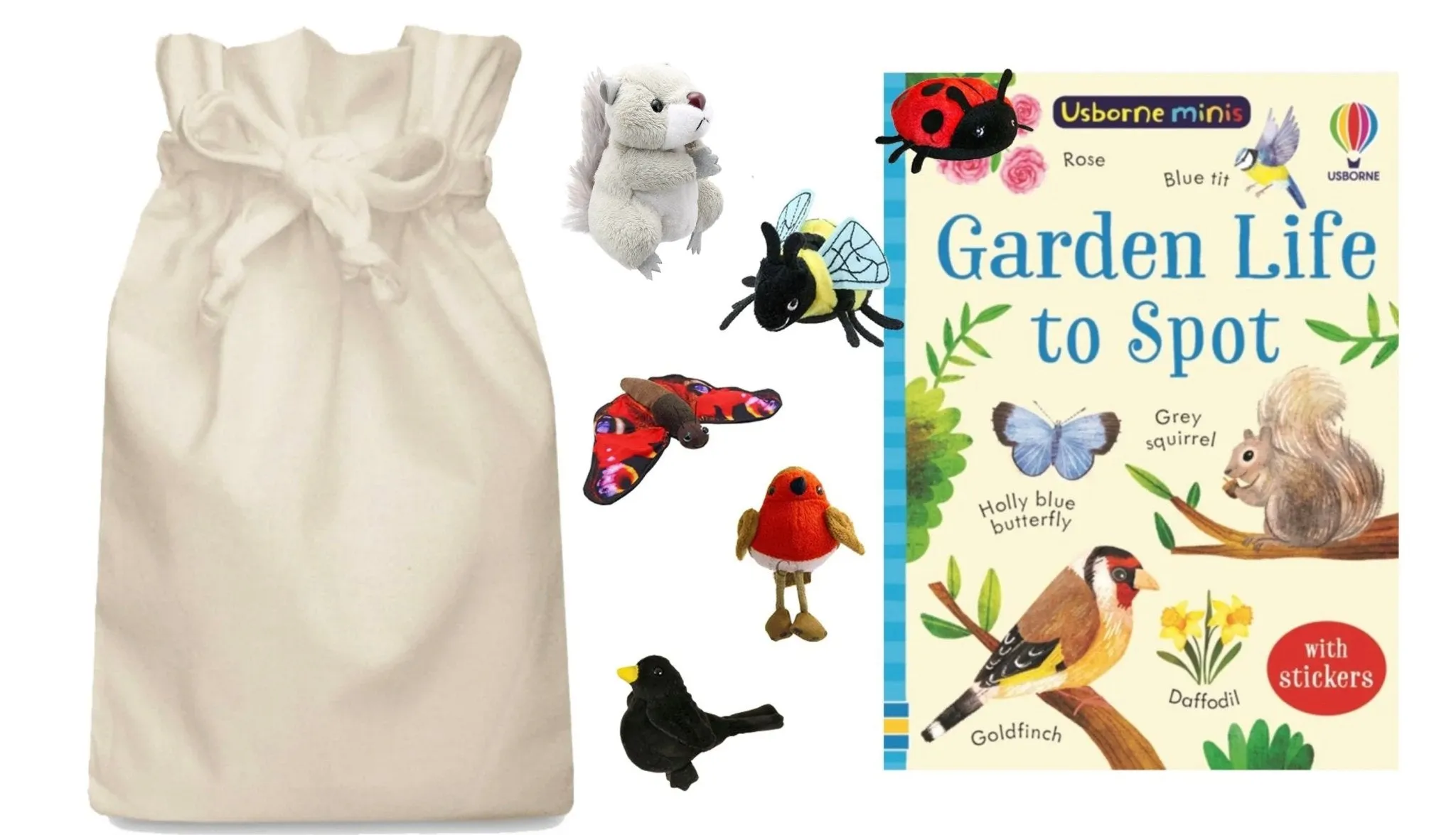Programming Language Theater Stage Garden Life to Spot Story Sack with Puppet Company Puppets