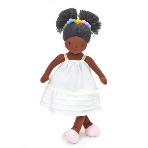 Partnership Work Tenderleaf Toys - Esme Black Rag Doll