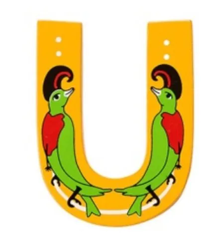 Lanka Kade Wooden Animal Letter U Measurement Device