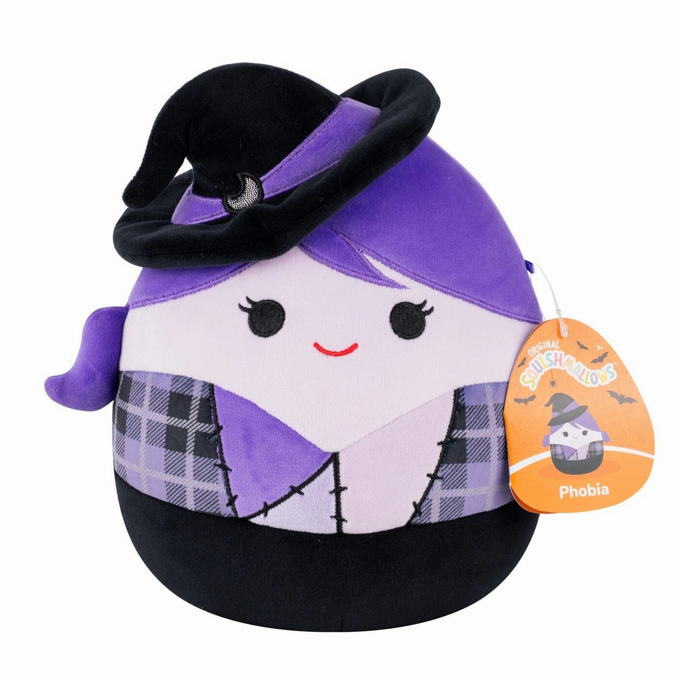 Mineral Identification Squishmallows Halloween 30cm - Phobia the Purple Witch
