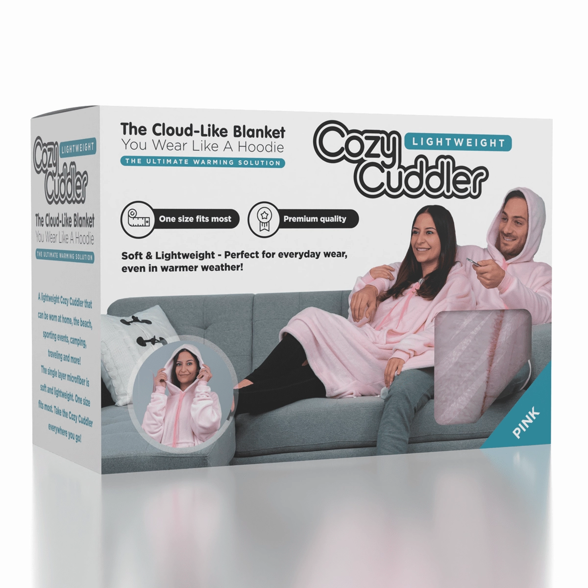 Lightweight Cozy Cuddler Cloud-Like Blanket Hoodie (Multiple Colors) Educational Sports Crossover Event