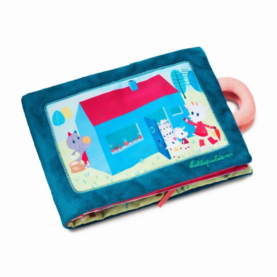 Lilliputiens Activity Book: Nicolas the Wolf and the 7 Goats Mountain Climbing Resilience Foster