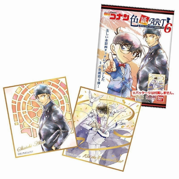 Random Pack Opening Detective Conan - Shikishi ART 6 (1 box 10 types)