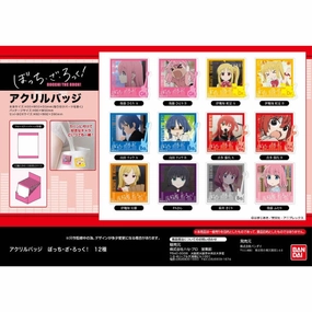 Limited Find Release Toy Series Display Acrylic Badge Bocchi the Rock! (Set of 12) ???u?L ???? ????