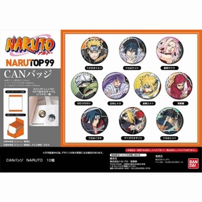 Mystery Find Series Toy Series Display Can Badge Naruto (Set of 10) (set of 10) ?????? ???? Bandai