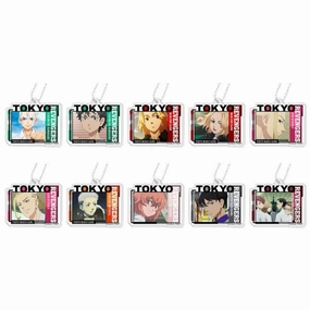Exclusive Find Display Decofla Acrylic Key Ring - Tokyo Revengers (Set of 10) (Sep 2021 resale ver.)