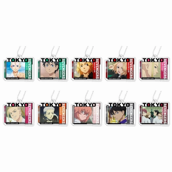 Exclusive Find Display Decofla Acrylic Key Ring - Tokyo Revengers (Set of 10) (Sep 2021 resale ver.)