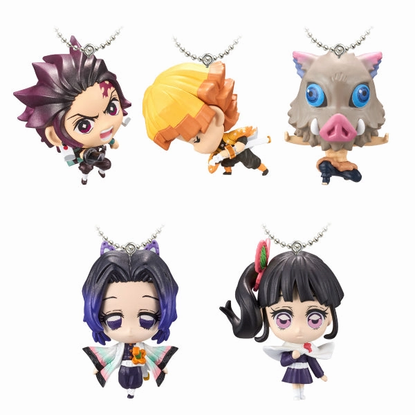 DEMON SLAYER: KIMETSU NO YAIBA DEFORMATION MASCOT 2 (SET OF 5) w/o Gum Limited Series Series Random Find Display