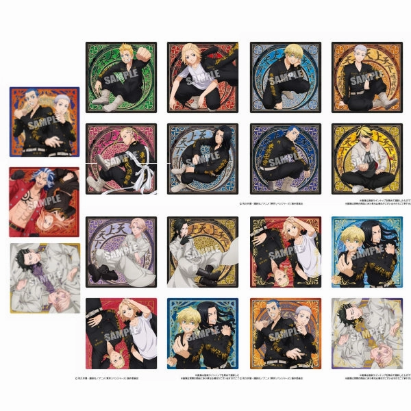 MASHIKAKU STYLE TOKYO REVENGERS SQUARE WAFER (box of 18 packs) ?|?????? ???? Collector's Series Set Hidden Collection Piece