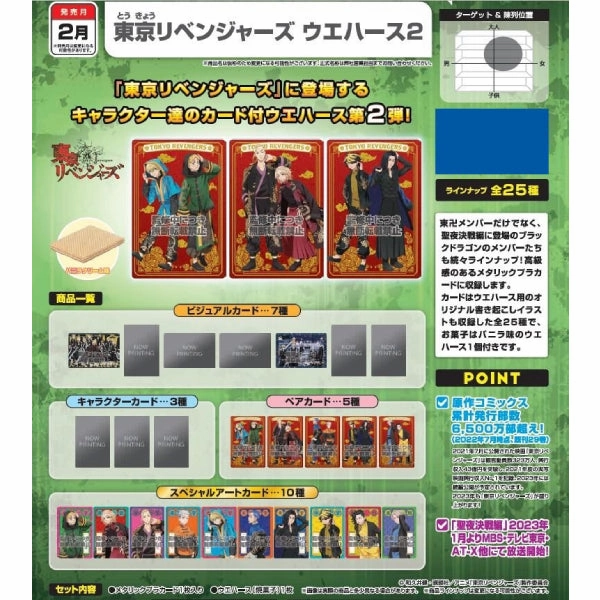 TOKYO REVENGERS WAFER 2 (box of 20 packs) ?|?????? Toy Drop Series