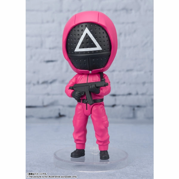 Lucky Mystery Pack Gacha Style Toy Figuarts mini Squid Game ???~?[?? (Masked Worker / Masked Manager / Masked Soldier / Front Man)