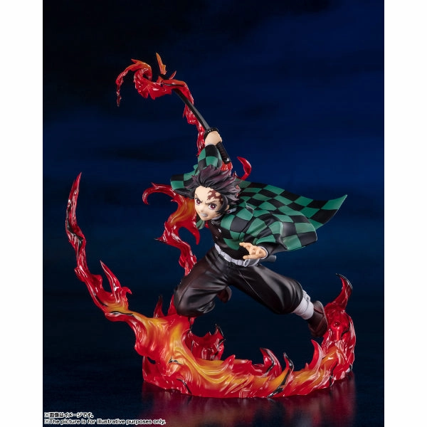 Figuarts ZERO TANJIRO KAMADO TOTAL CONCENTRATION Collectible Drop Display Toy Series Display