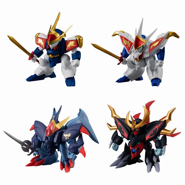 Toy Pack Series Limited Find Discovery Majin Heroes Wataru Majin Monogatari (MASHIN-SAGA) 02 (Set of 4)