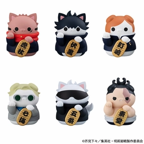 MEGA CAT PROJECT Jujutsu Kaisen Jujutsu Fortune Cats (set of 6) ???g?? ?? Achievement Goods Surrealist Art Display Case