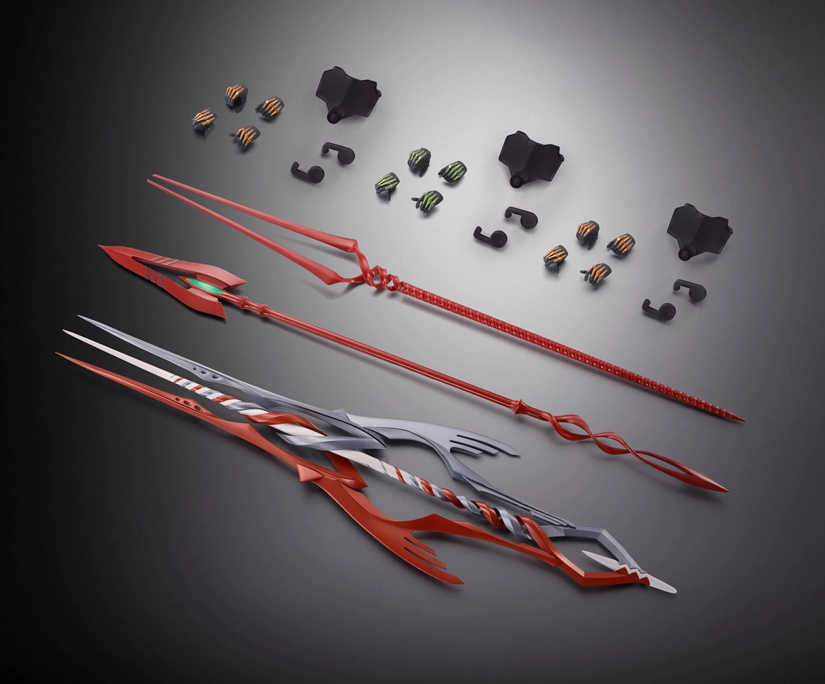 Collectible Merchandise Maximalist Art Metal Build 3 Spears Set For Evangelion 30Th With The Spear Another Color