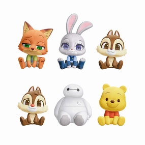 Surprise Pack Series MOFUKYUN OSUWARI DOLL DISNEY CHARACTERS (Box of 10) ????