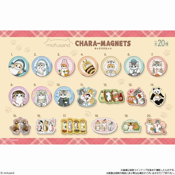 Toy Pack Unboxing MOFUSAND CHARACTER MAGNETS W/O GUM (Box of 14 packs) ???N