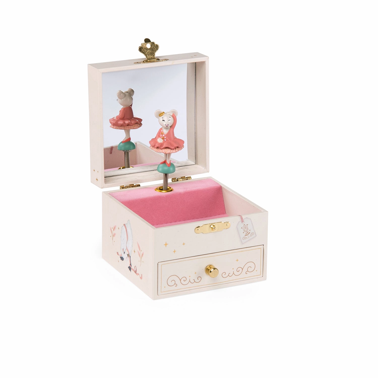 Musical Jewelry box "The Little School Of Dance" - Musical Toy -Moulin Roty Landmark Replica