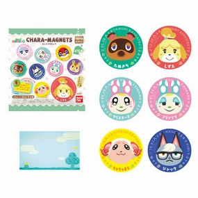 Random Toy Find Collector's Series Display ANIMAL CROSSING CHARACTER MAGNETS W/O GUM (HK ONLY) (Set of 14)