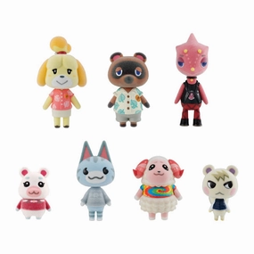 Exclusive Drop Display Animal Crossing: New Horizons Friend Doll (Set of 7)
