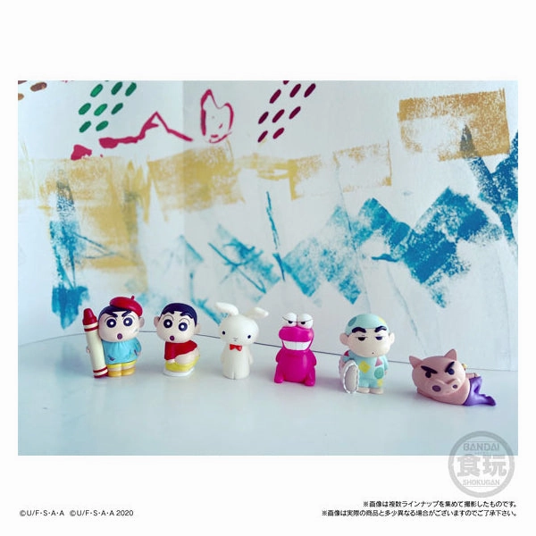 Crayon Shin chan Friends Mini Figure (Set of 8) Toy Drop Series Mystery Edition Release